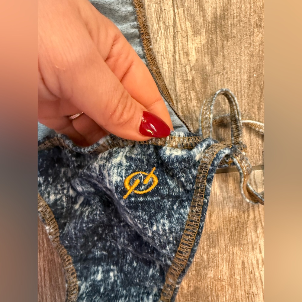 Brazilian Denim Monokini by Blueman, great condition, size S - Picture 6 of 8